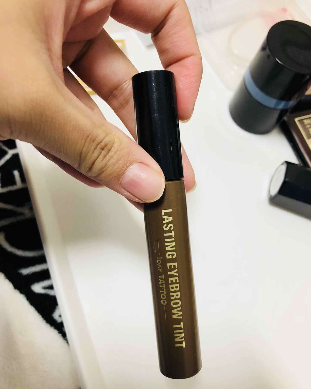 ラスティングアイブロウティント/K-パレット/眉ティントを使ったクチコミ（1枚目）