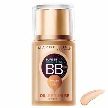 ピュアミネラル BB SP オイルセラム/MAYBELLINE NEW YORK/BBクリームを使ったクチコミ（1枚目）