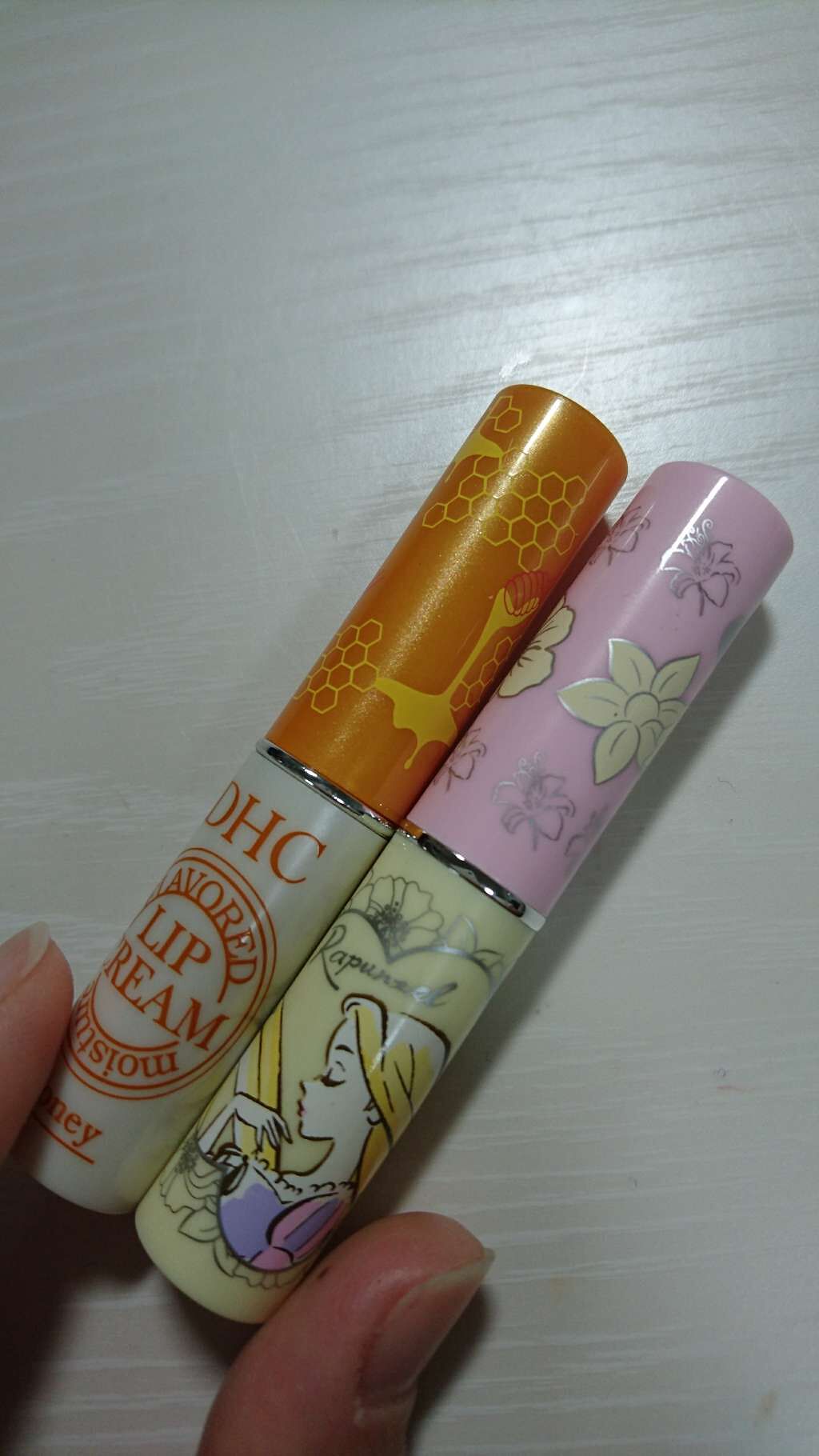 香るモイスチュアリップクリーム はちみつ/DHC/リップクリームを使ったクチコミ（1枚目）