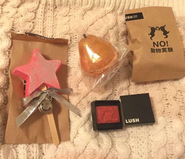 ラッシュ 魔法の杖のクチコミ「🌟🎄購入品記録🎄🌟

お仕事帰りにふらっとLUSHに🎅

リップスクラブのこの時期限定のサンタ.....」（1枚目）