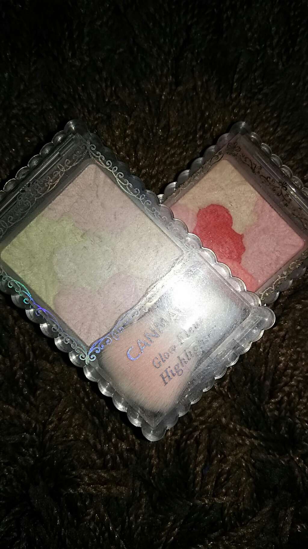 グロウフルールハイライター/キャンメイク/パウダーハイライトを使ったクチコミ（1枚目）