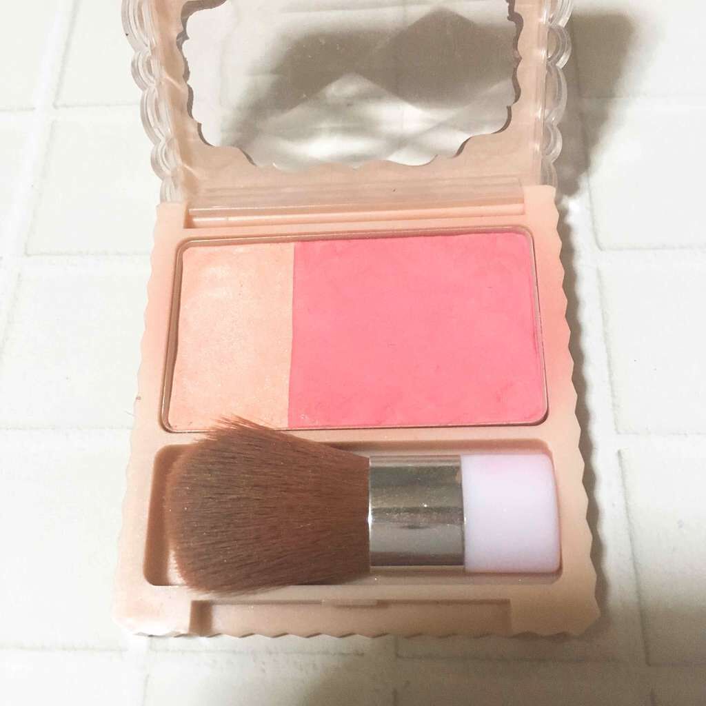 マット＆クリスタルチークス/キャンメイク/パウダーチークを使ったクチコミ（2枚目）