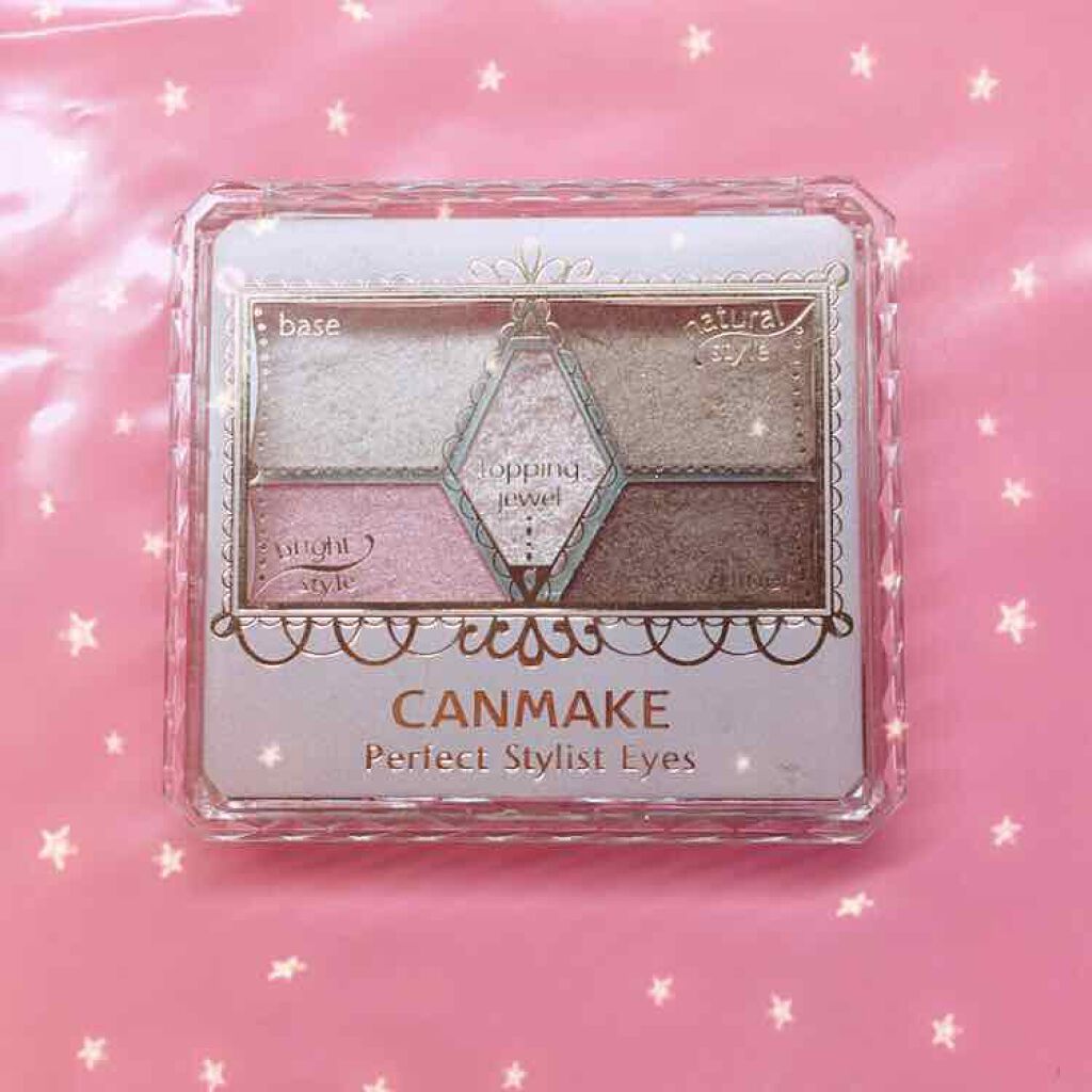 【旧品】パーフェクトスタイリストアイズ/キャンメイク/アイシャドウパレットを使ったクチコミ(1枚目)