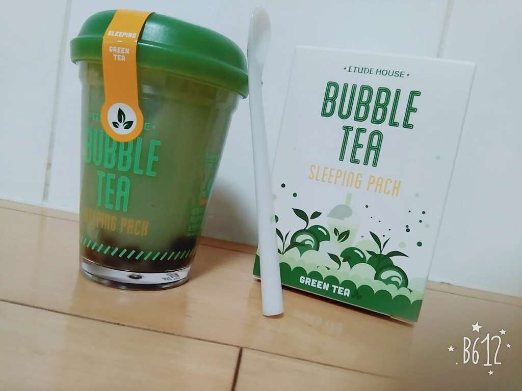 バブルティー ナイトパック GT/ETUDE/フェイスクリームを使ったクチコミ(1枚目)