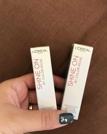 シャインオン/ロレアル パリ/口紅を使ったクチコミ(4枚目)