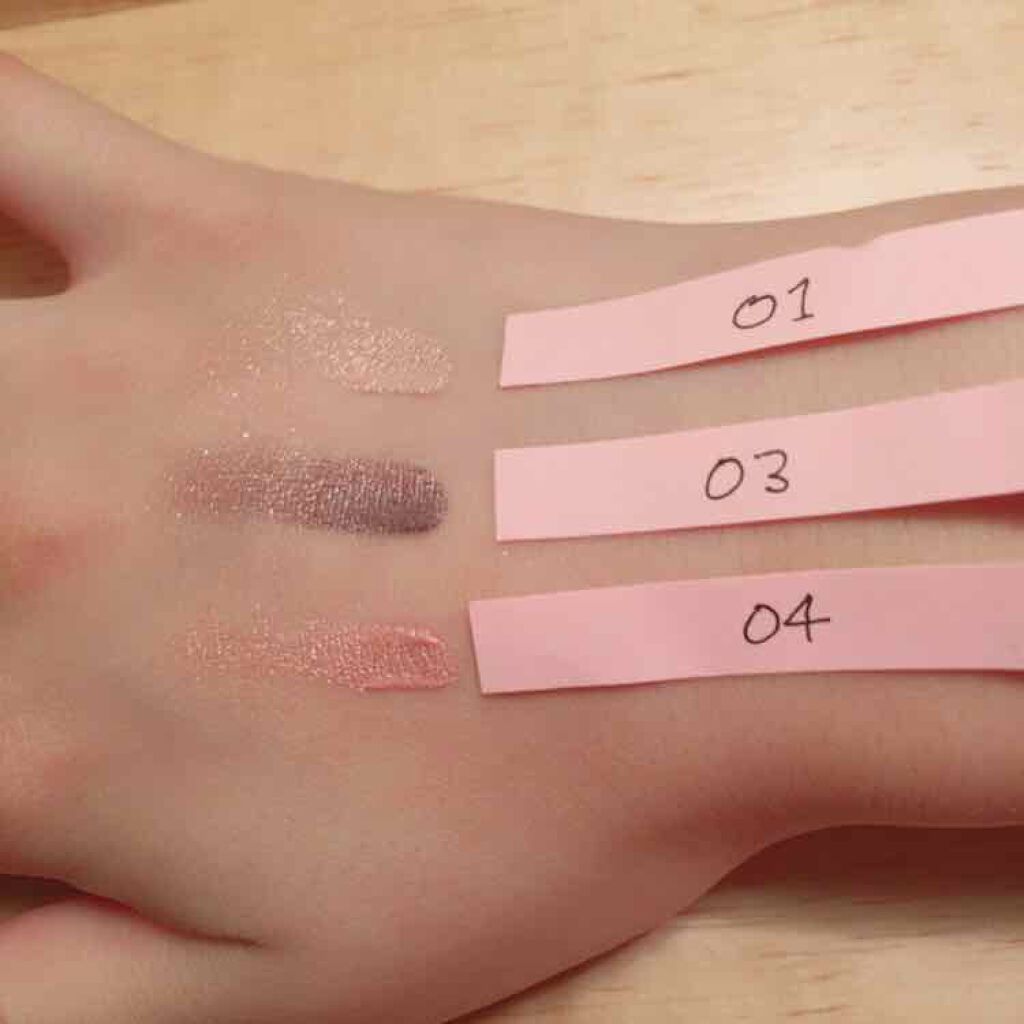 スパークリングアイグロス/スウィーツ スウィーツ/リキッドアイシャドウを使ったクチコミ(2枚目)