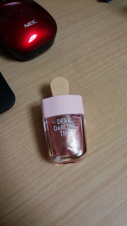 ディアダーリン ウォータージェルティント (アイスティント)/ETUDE/口紅を使ったクチコミ(1枚目)