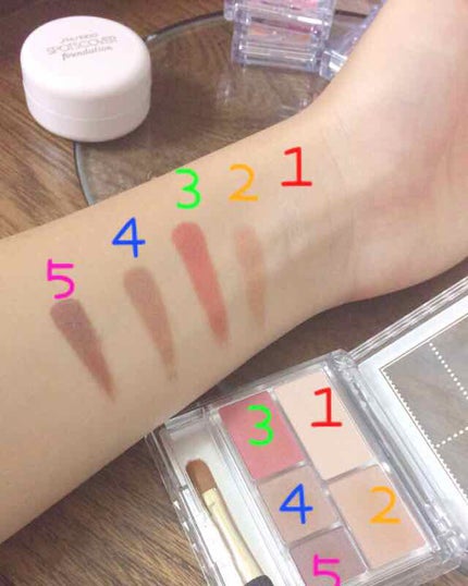 パーフェクトマルチアイズ/キャンメイク/アイシャドウパレットを使ったクチコミ(3枚目)