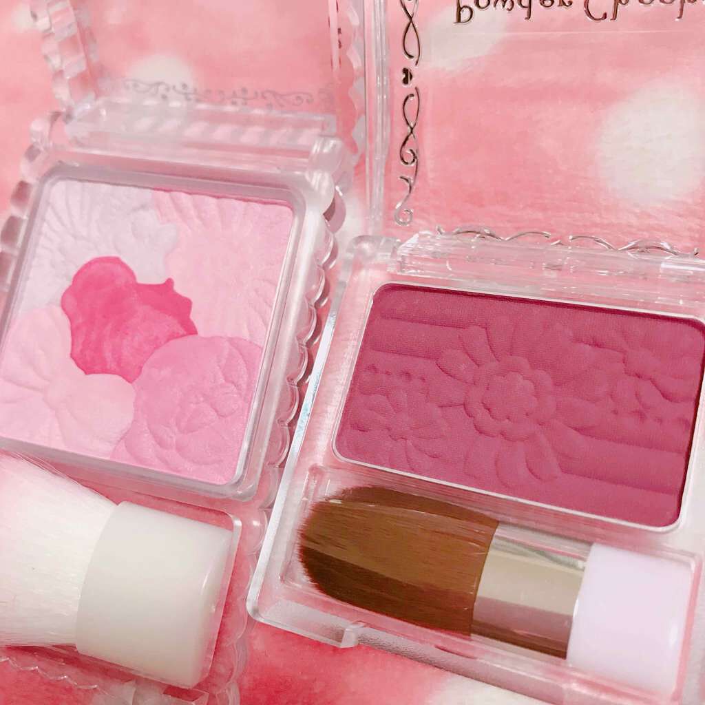 グロウフルールチークス/キャンメイク/パウダーチークを使ったクチコミ(2枚目)