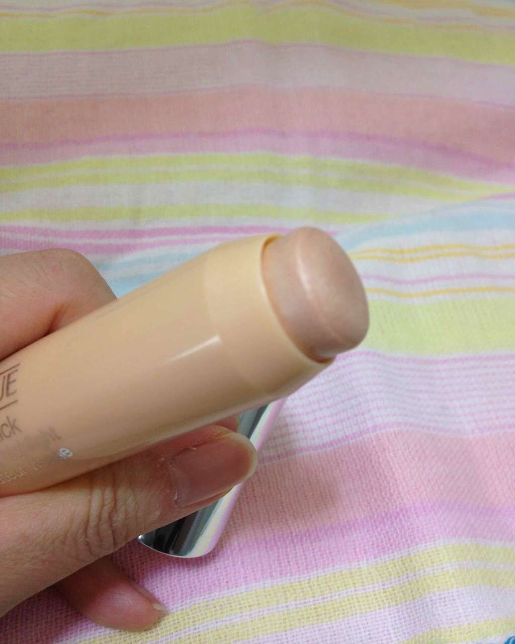 チャビー スティック スカルプティング ハイライト/CLINIQUE/スティックハイライトを使ったクチコミ(2枚目)