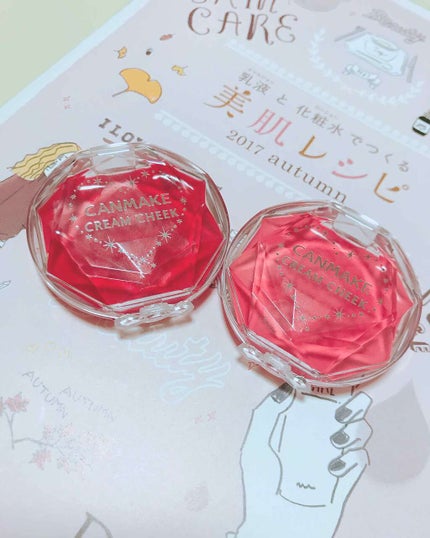 クリームチーク/キャンメイク/ジェル・クリームチークを使ったクチコミ(1枚目)