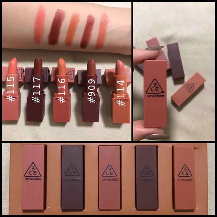 3CE MOOD RECIPE LIP COLOR/3CE/口紅を使ったクチコミ(1枚目)