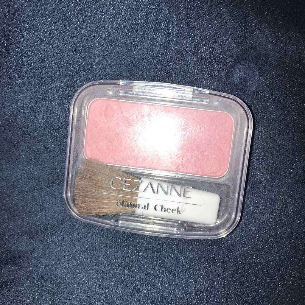 ナチュラル チークN/CEZANNE/パウダーチークを使ったクチコミ（1枚目）
