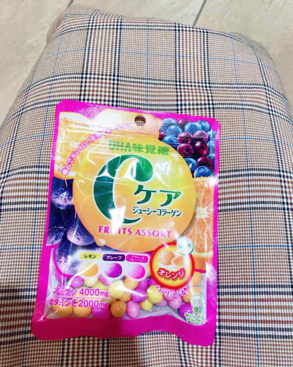 Cケアジューシーコラーゲン/UHA味覚糖/食品を使ったクチコミ(1枚目)