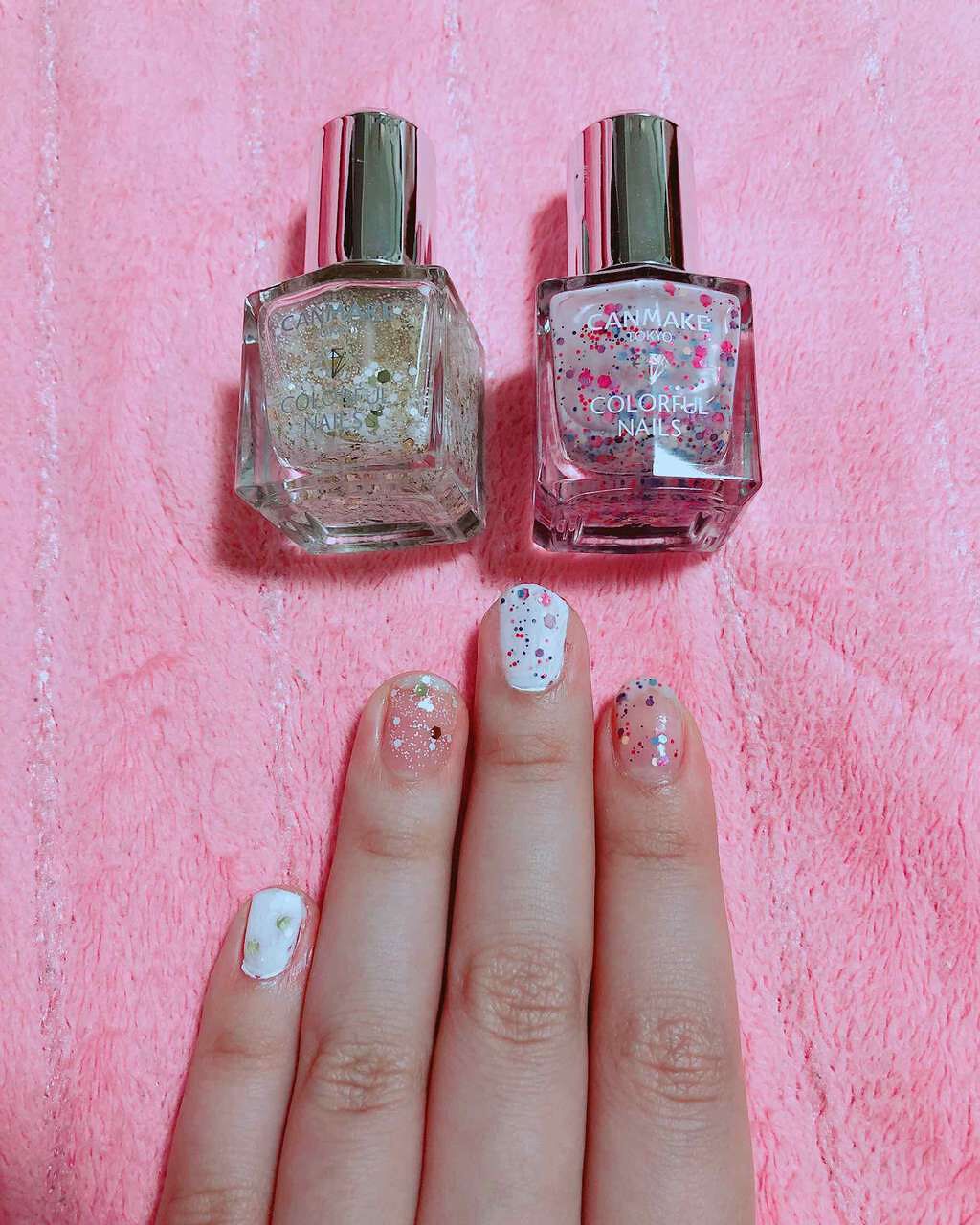 pa ネイルカラー(色持ちアップベースコート)/pa nail collective/ネイルベースコートを使ったクチコミ（3枚目）