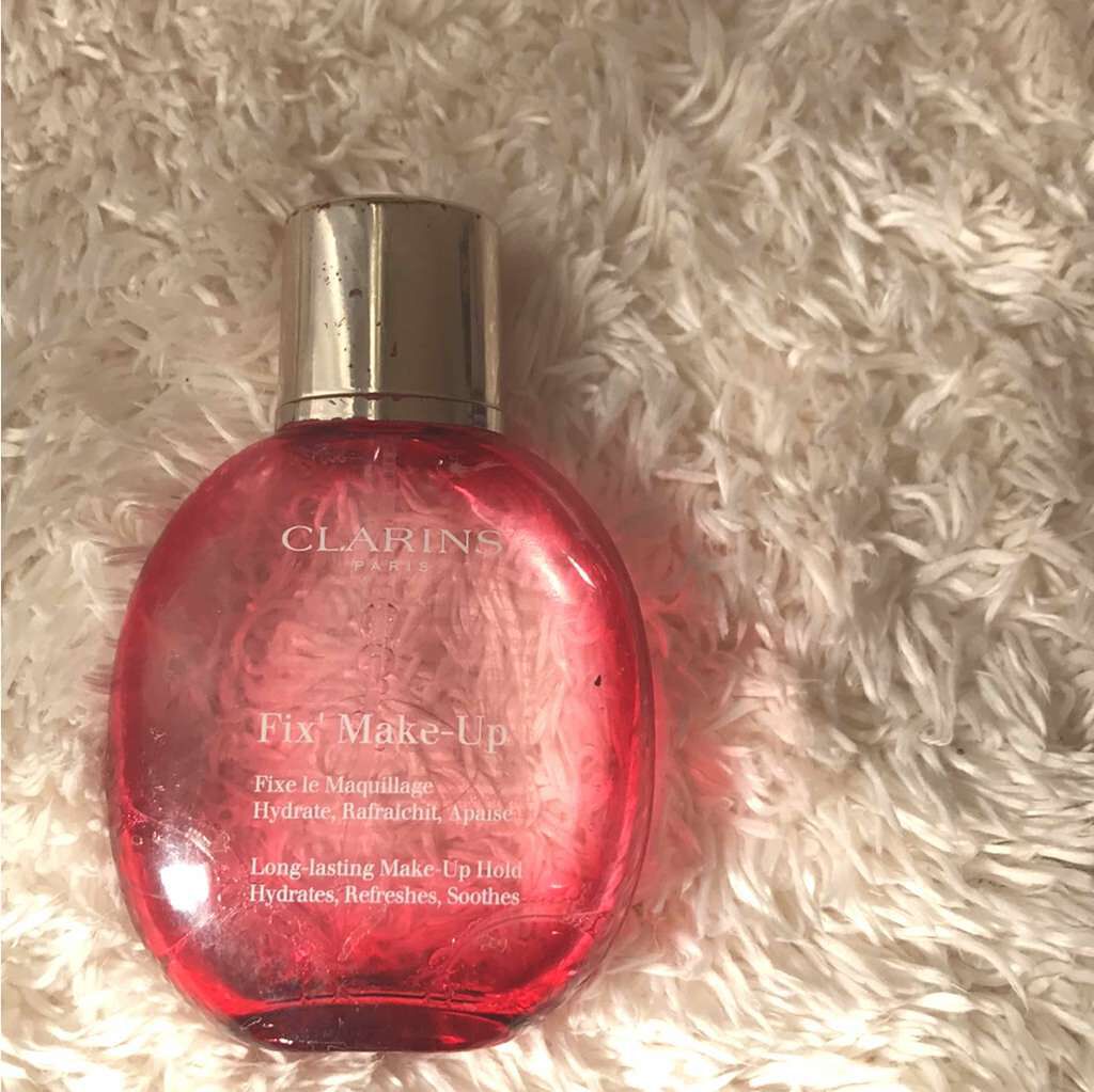 フィックス メイクアップ/CLARINS/ミスト状化粧水を使ったクチコミ（1枚目）