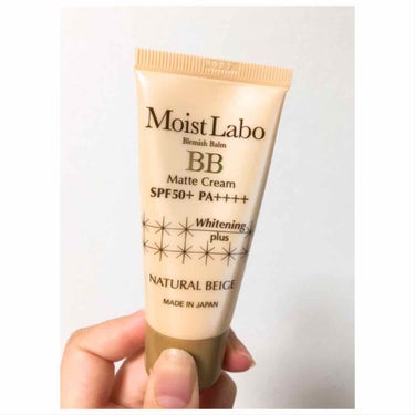 Moist Labo モイストラボ 薬用美白BBクリームのクチコミ「《明白化粧品》
・モイストラボ BBマットクリーム 01ナチュラルベージュ

┈┈┈┈┈┈┈┈.....」（1枚目）