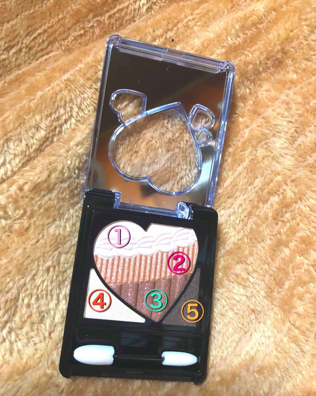 ヌーディーグラデアイズ/インテグレート/アイシャドウパレットを使ったクチコミ(3枚目)