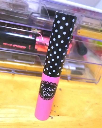 つけまつげ用接着剤/DAISO/つけまつげを使ったクチコミ(1枚目)