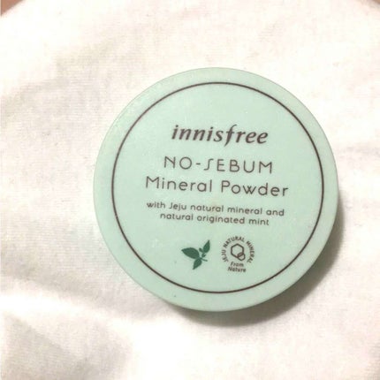 ノーセバム ミネラルパウダー/innisfree/ルースパウダーを使ったクチコミ(1枚目)