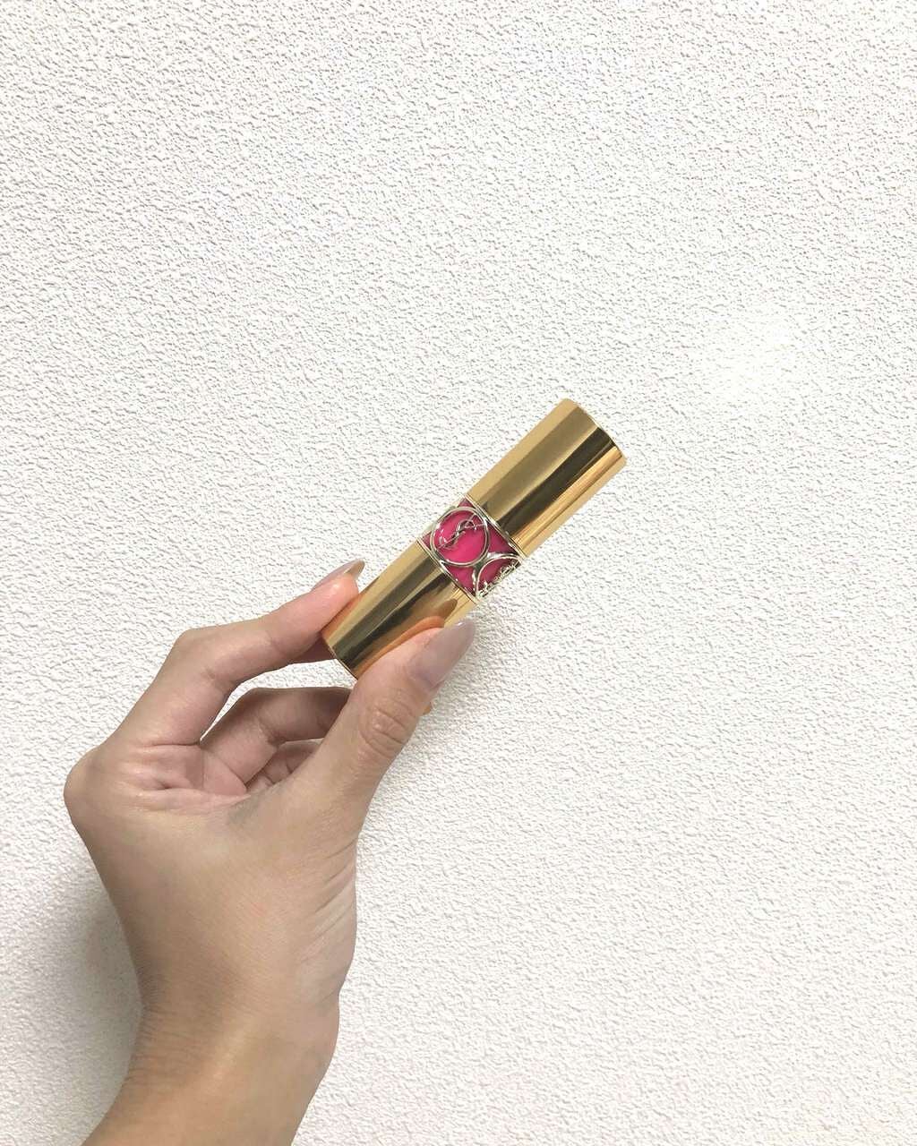 ルージュ ヴォリュプテ シャイン/YVES SAINT LAURENT BEAUTE/口紅を使ったクチコミ(1枚目)