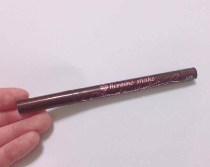 スムースリキッドアイライナー スーパーキープ/ヒロインメイク/リキッドアイライナーを使ったクチコミ(1枚目)