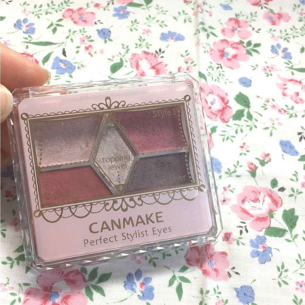 【旧品】パーフェクトスタイリストアイズ/キャンメイク/アイシャドウパレットを使ったクチコミ(1枚目)