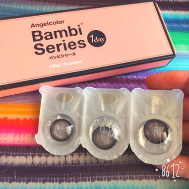 Angelcolor Bambi Series 1day /AngelColor/ワンデー（１DAY）カラコンを使ったクチコミ（1枚目）