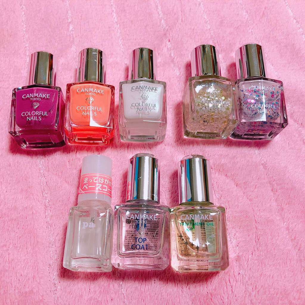 pa ネイルカラー(色持ちアップベースコート)/pa nail collective/ネイルベースコートを使ったクチコミ（1枚目）