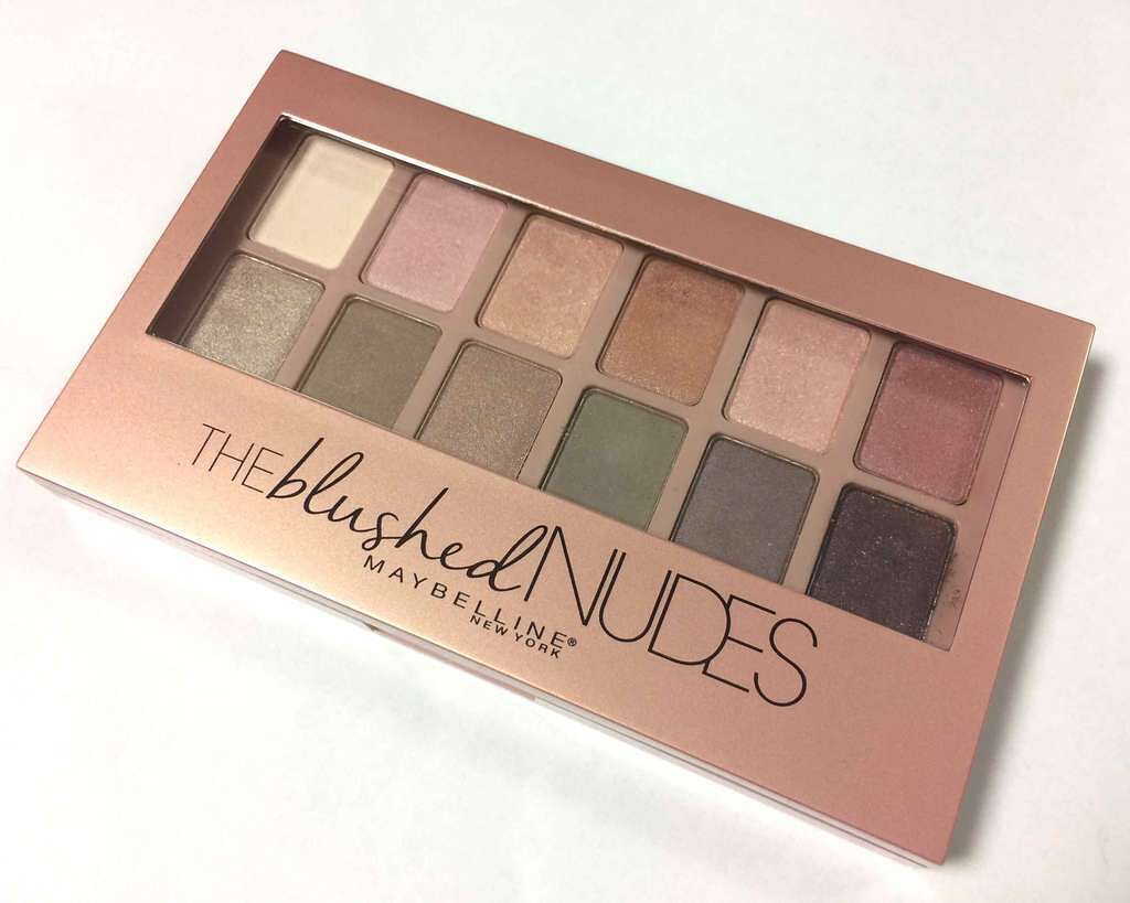 ヌードパレット ブラッシュド/MAYBELLINE NEW YORK/アイシャドウパレットを使ったクチコミ（1枚目）