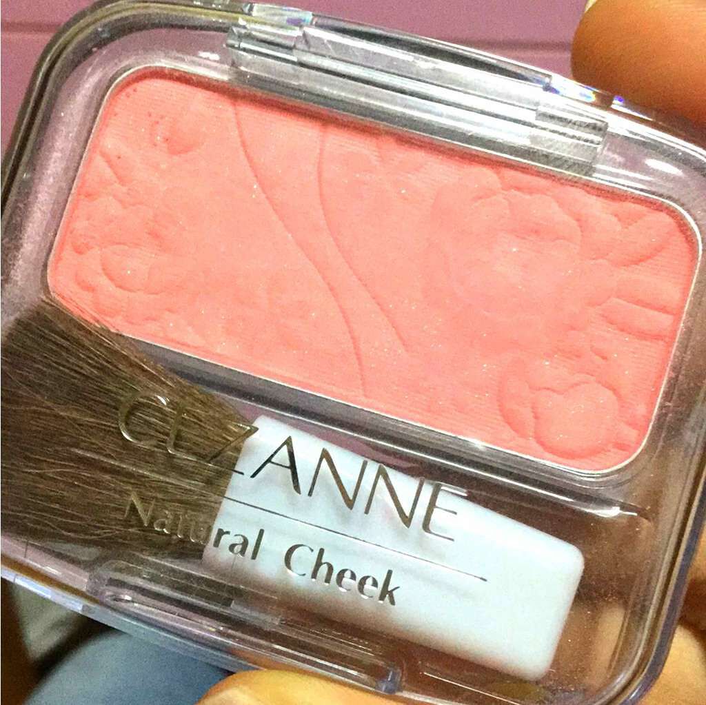 ナチュラル チークN/CEZANNE/パウダーチークを使ったクチコミ（1枚目）