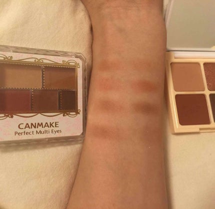 パーフェクトマルチアイズ/キャンメイク/アイシャドウパレットを使ったクチコミ(3枚目)
