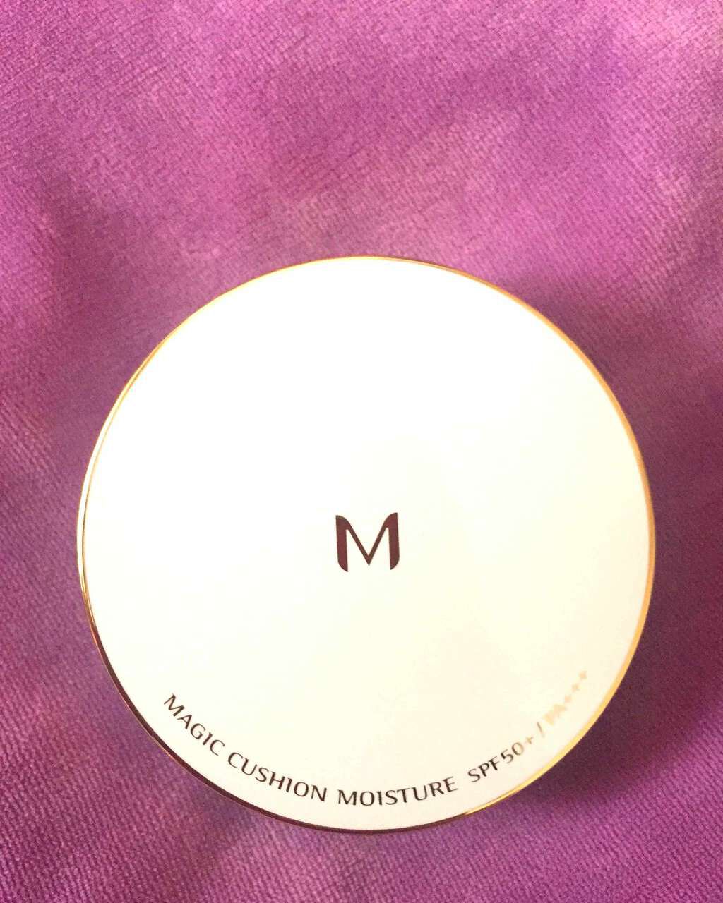 M クッション ファンデーション(モイスチャー)/MISSHA/クッションファンデーションを使ったクチコミ(1枚目)