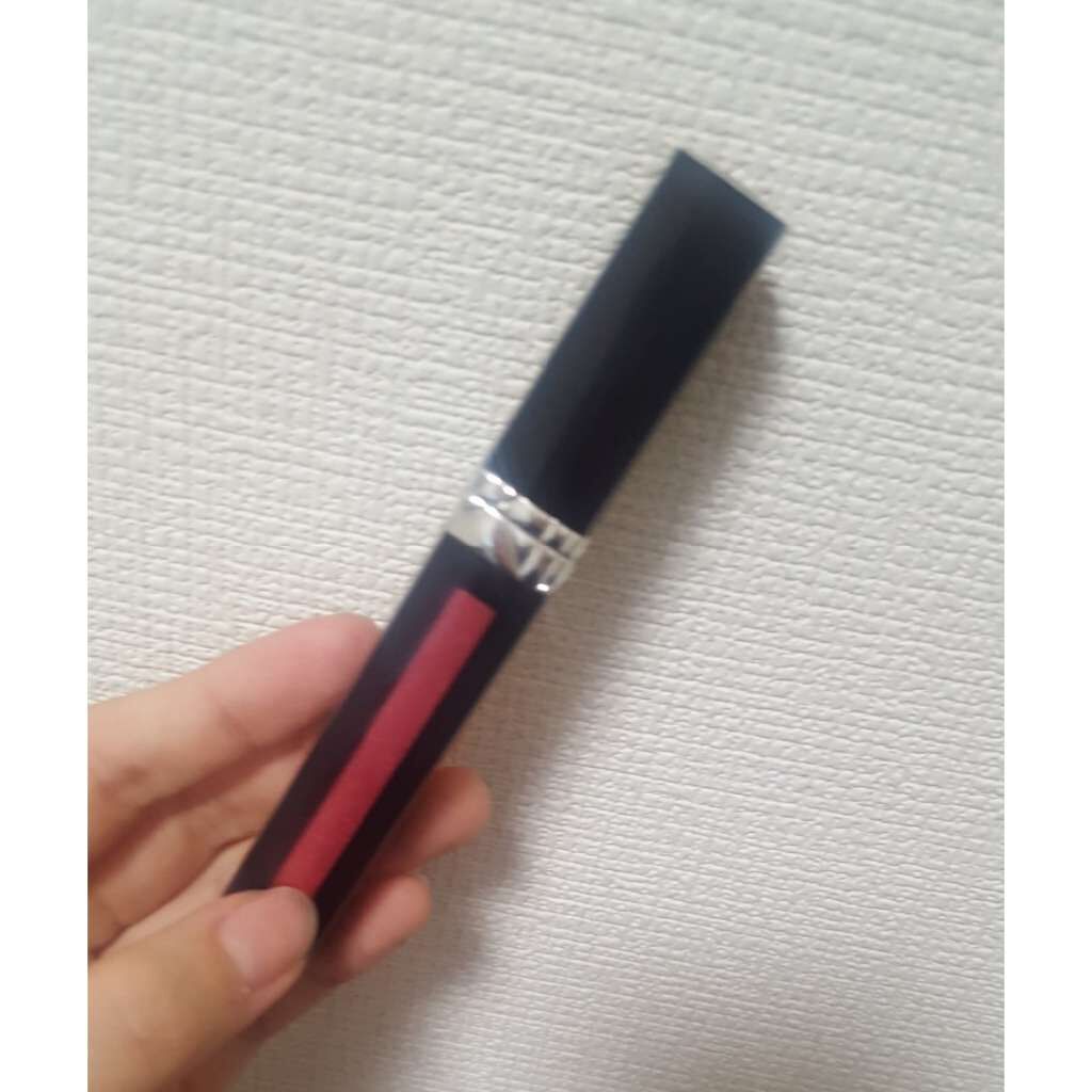 ルージュ ディオール リキッド 375 スパイシー メタル/Dior/口紅を使ったクチコミ（1枚目）