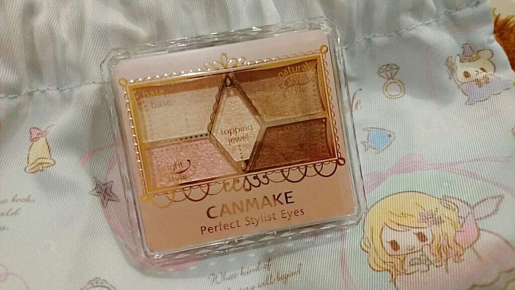 【旧品】パーフェクトスタイリストアイズ/キャンメイク/アイシャドウパレットを使ったクチコミ（1枚目）