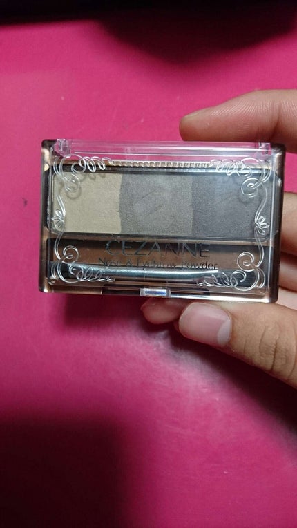 ノーズ&アイブロウパウダー/CEZANNE/パウダーアイブロウを使ったクチコミ(1枚目)