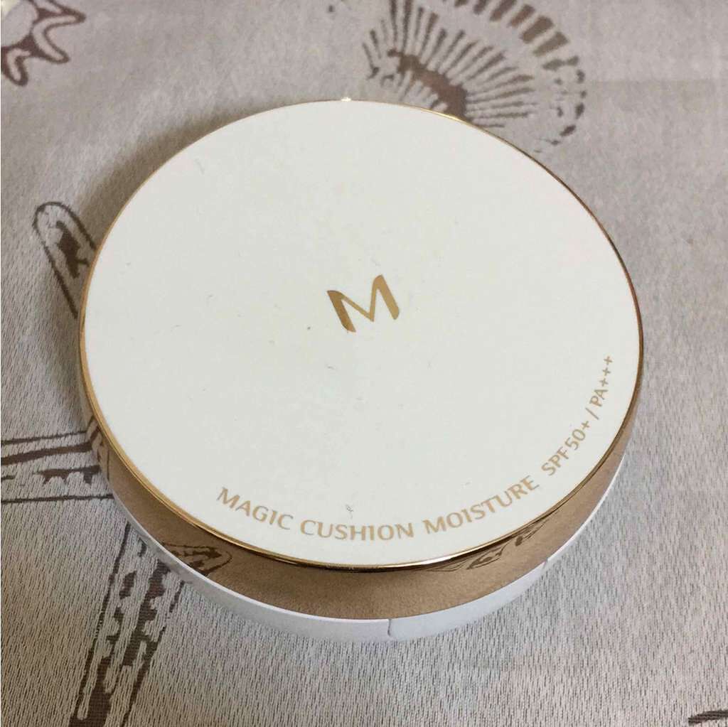 M クッション ファンデーション(モイスチャー)/MISSHA/クッションファンデーションを使ったクチコミ(1枚目)