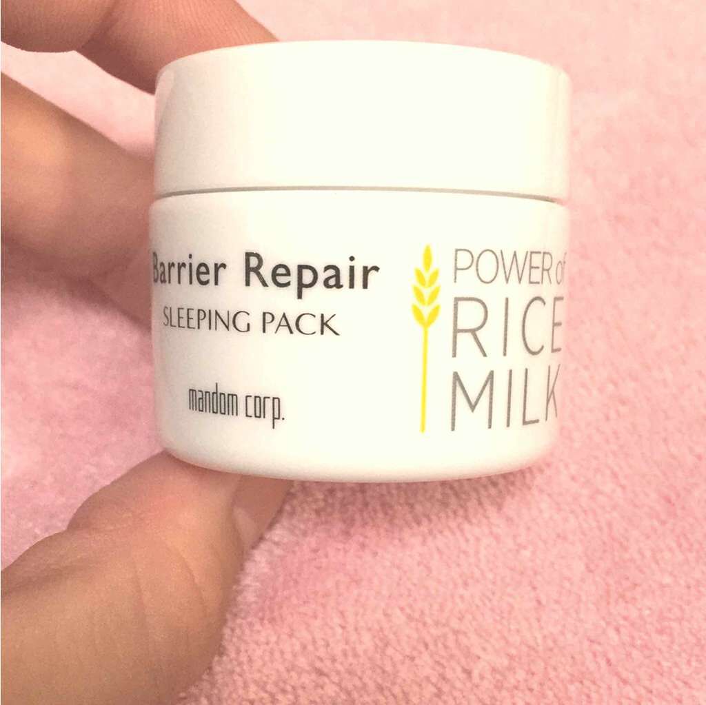 スリーピングパック/バリアリペア/フェイスクリームを使ったクチコミ(1枚目)