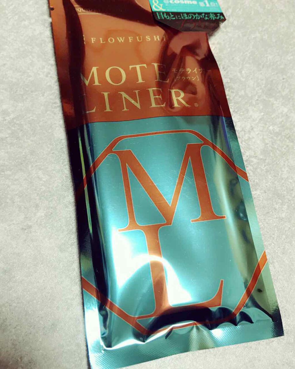 モテライナー リキッド/UZU BY FLOWFUSHI/リキッドアイライナーを使ったクチコミ(1枚目)