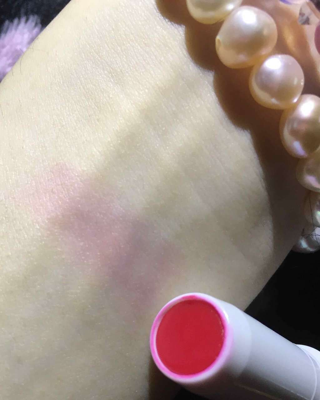 ステイオンバームルージュ/キャンメイク/口紅を使ったクチコミ(3枚目)