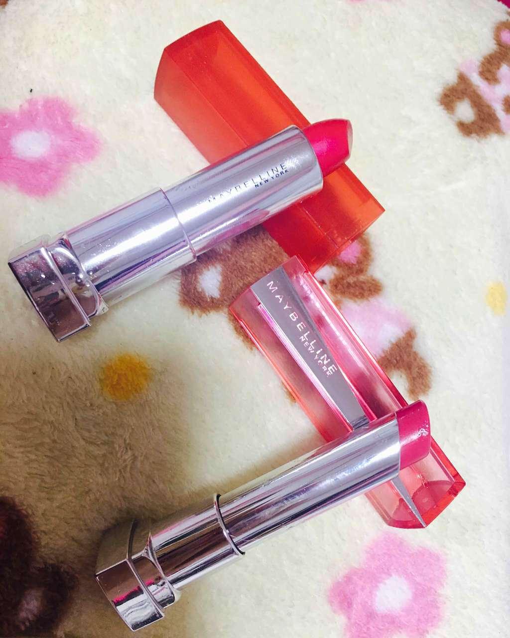 カラーセンセーショナル リップスティック A /MAYBELLINE NEW YORK/口紅を使ったクチコミ（1枚目）