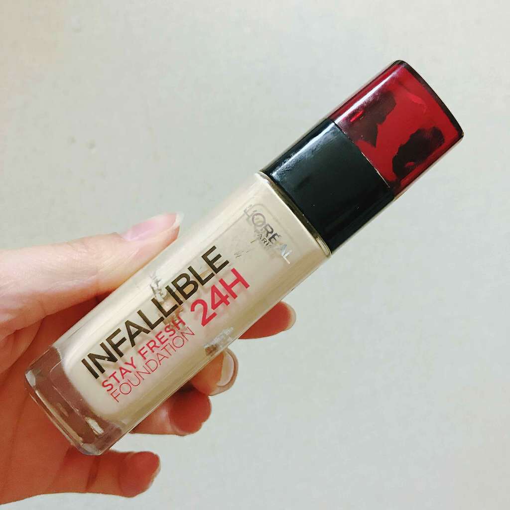 インファリブル ステイフレッシュファンデーション/ロレアル パリ/リキッドファンデーションを使ったクチコミ(1枚目)