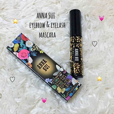 ANNA SUI アイブロウ & アイラッシュ マスカラのクチコミ「❁❁❁
アナスイ アイブロウ&アイラッシュ マスカラ001

001はカラーではなくキラキラが.....」（1枚目）