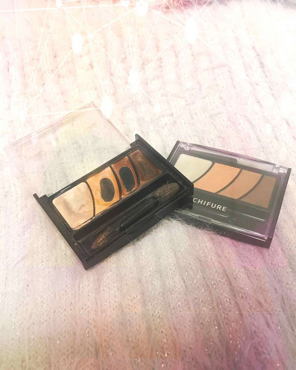 グラデーション アイ カラー(チップ付)/ちふれ/アイシャドウパレットを使ったクチコミ(1枚目)