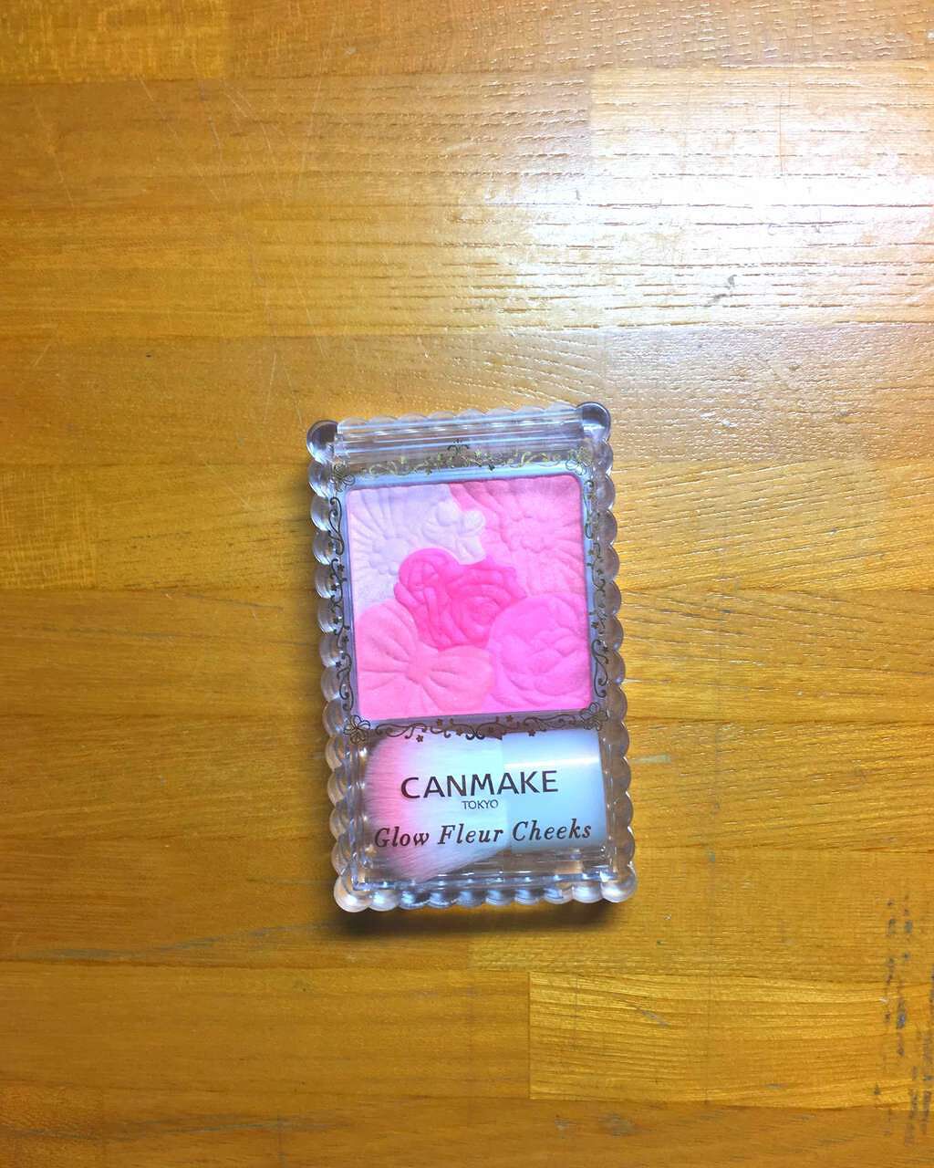 グロウフルールチークス/キャンメイク/パウダーチークを使ったクチコミ(1枚目)