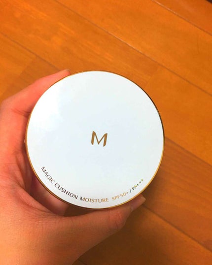 M クッション ファンデーション(モイスチャー)/MISSHA/クッションファンデーションを使ったクチコミ(1枚目)