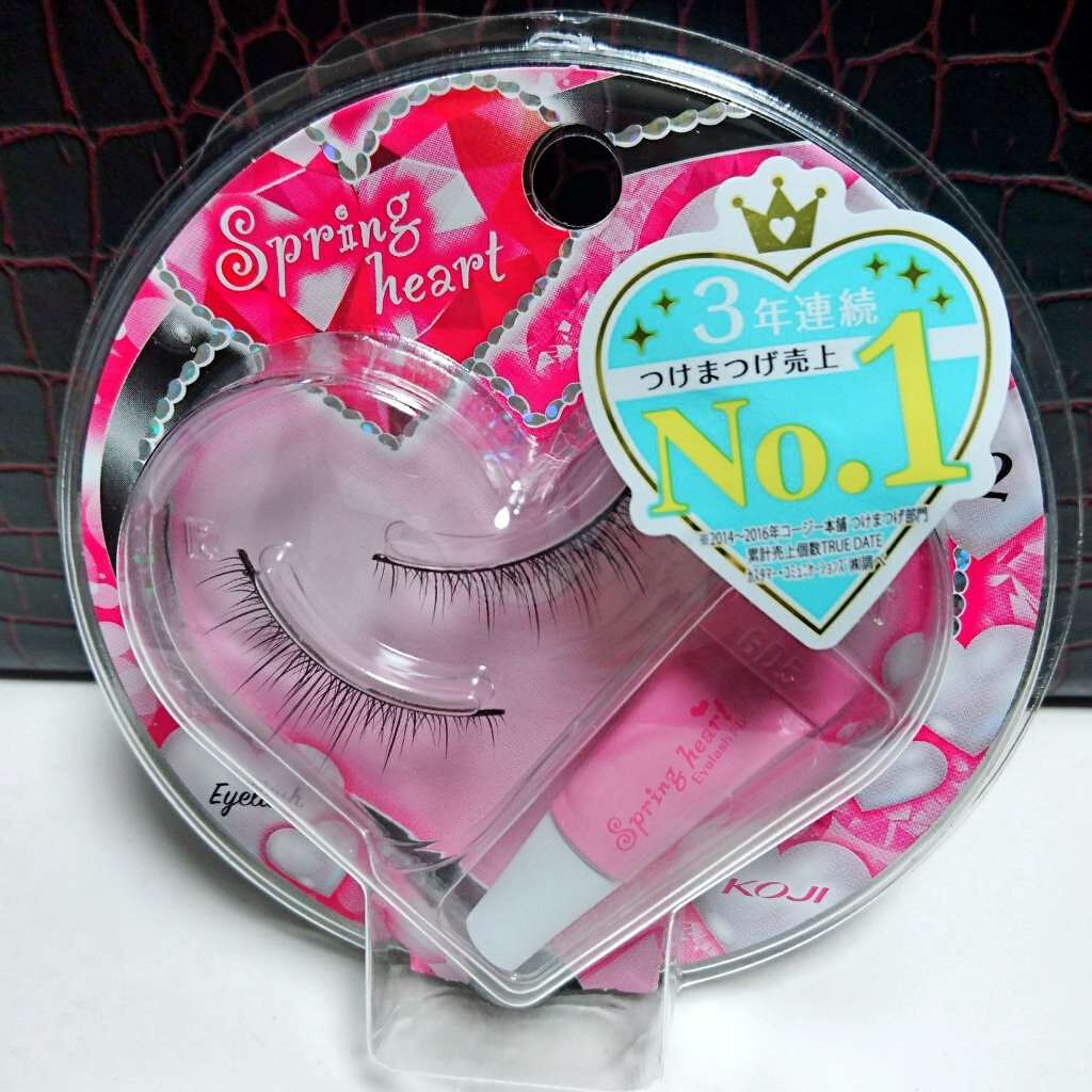 スプリングハート アイラッシュ/スプリングハート/つけまつげを使ったクチコミ(1枚目)