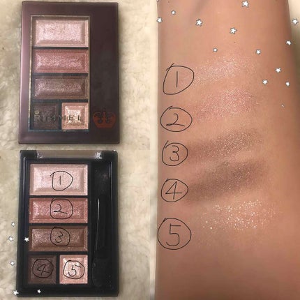 ショコラスウィート アイズ/リンメル ロンドン/アイシャドウパレットを使ったクチコミ(1枚目)