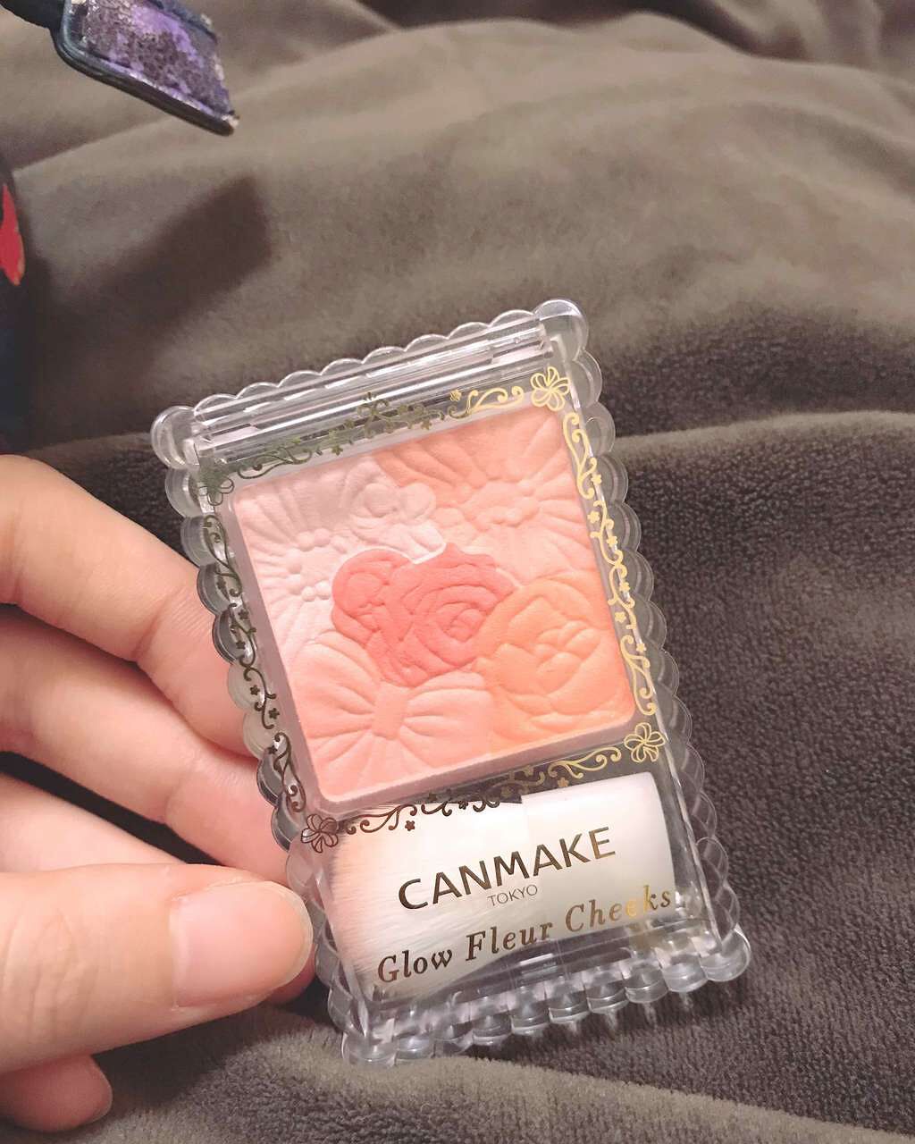 グロウフルールチークス/キャンメイク/パウダーチークを使ったクチコミ(1枚目)