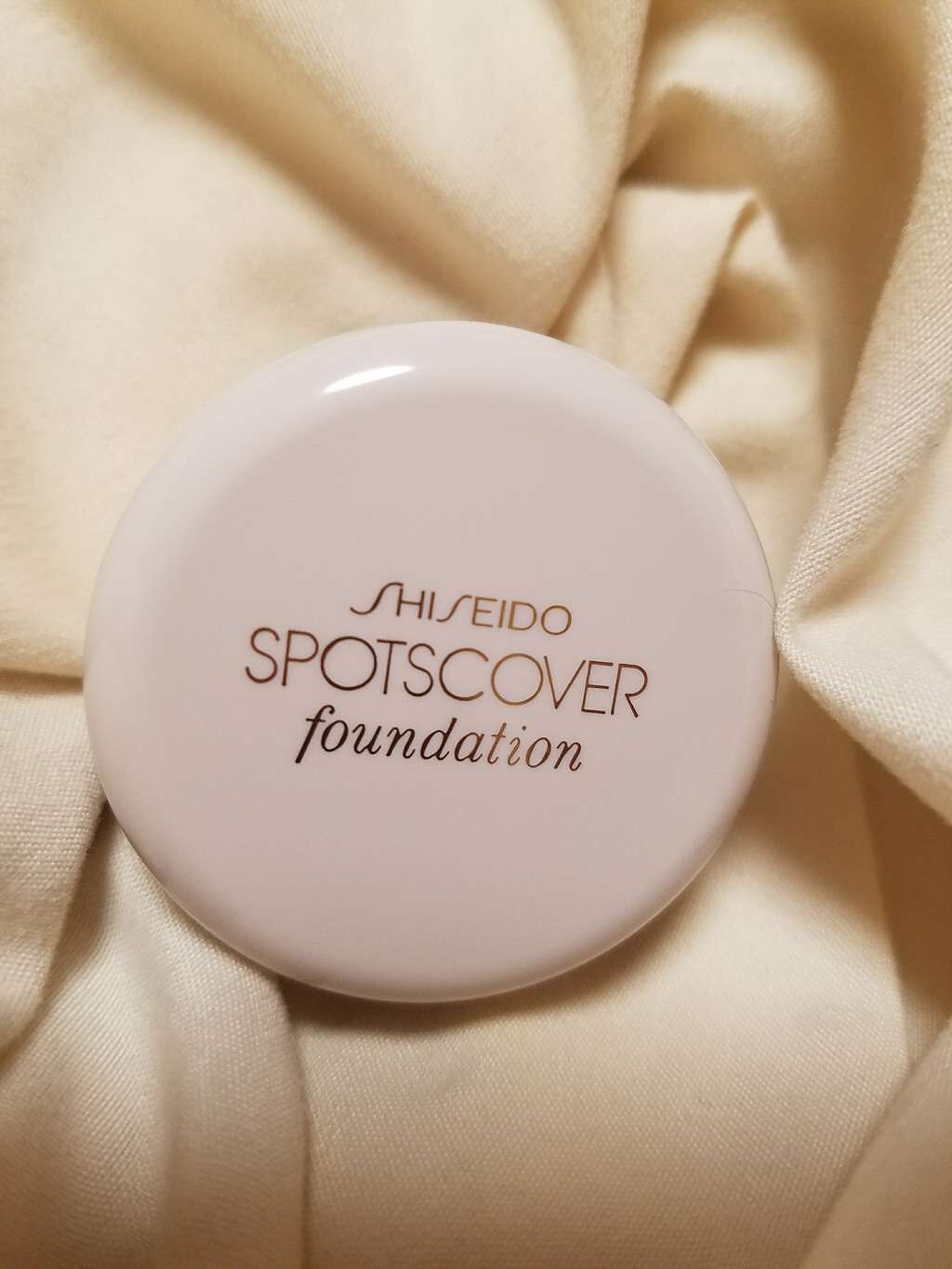 スポッツカバー ファウンデイション/SHISEIDO/クリームコンシーラーを使ったクチコミ（1枚目）